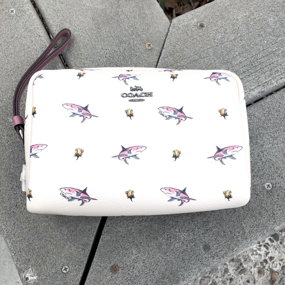 Coach makeup/travel pouch
